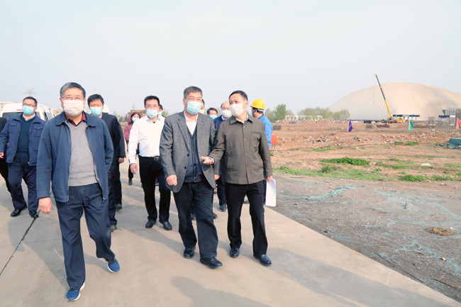 河南省發(fā)改委副主任、能源局局長(cháng)高義到萬(wàn)基控股集團調研2×66萬(wàn)千瓦機組項目建設情況